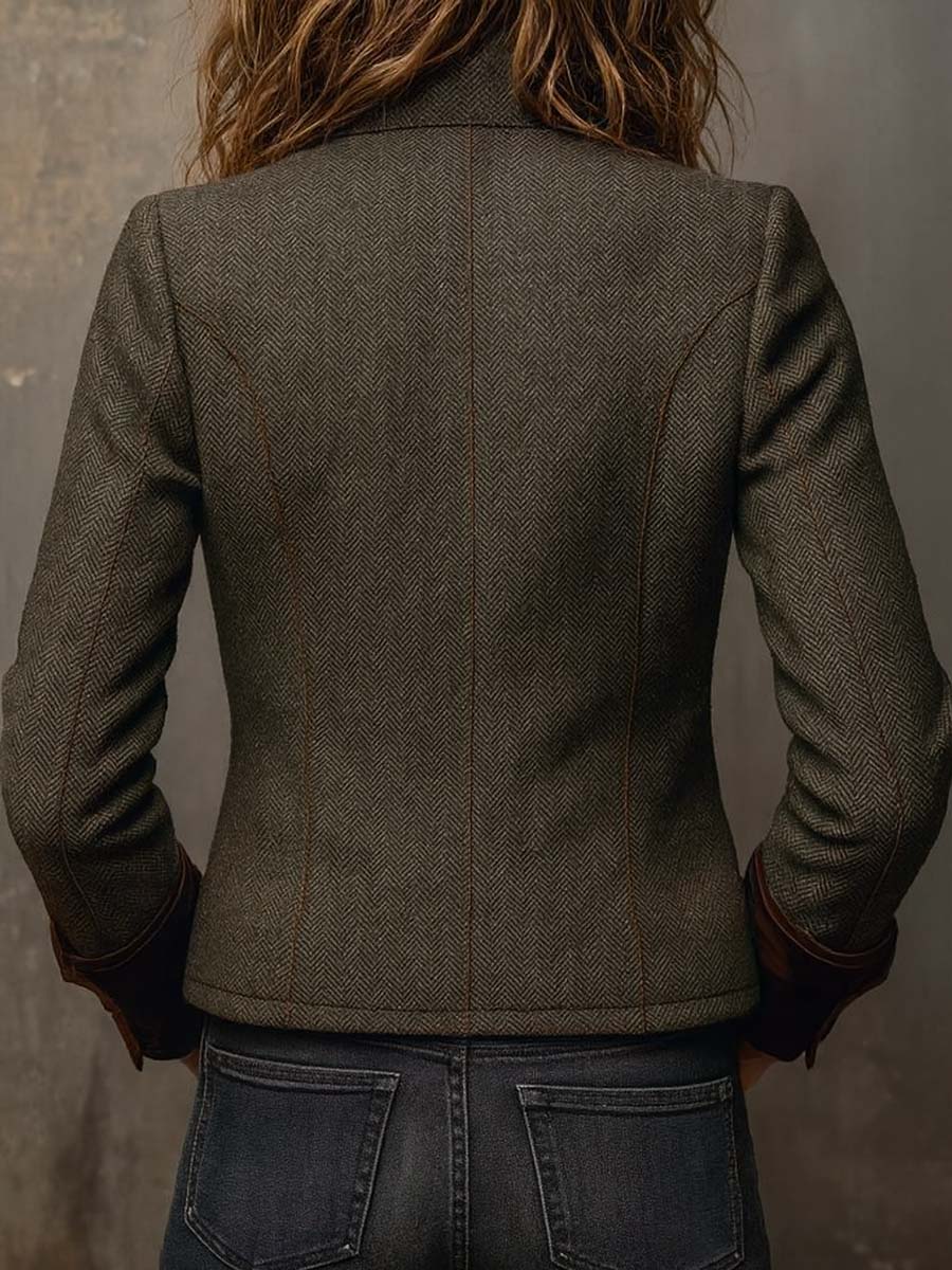 Honorine | Blazer retro zigzag