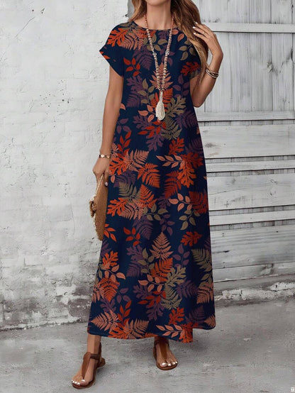Vestido con estampado elegante