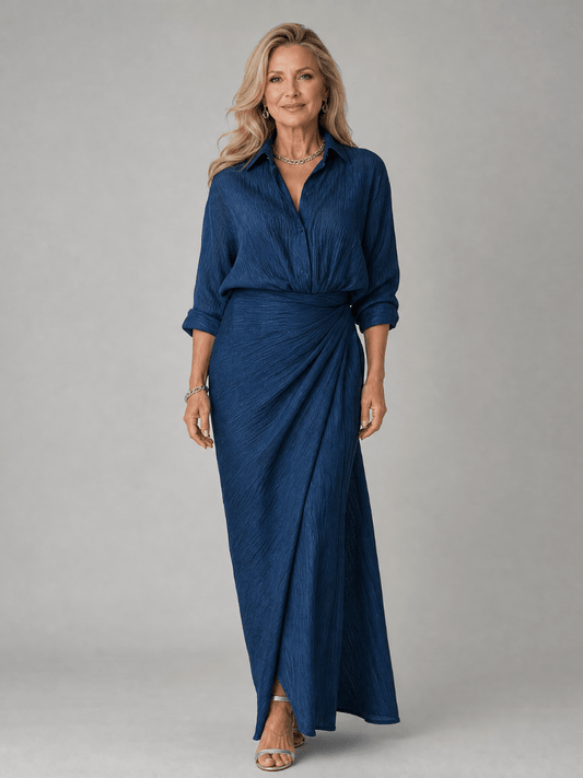 Mirque | Vestido Maxi de Manga Larga
