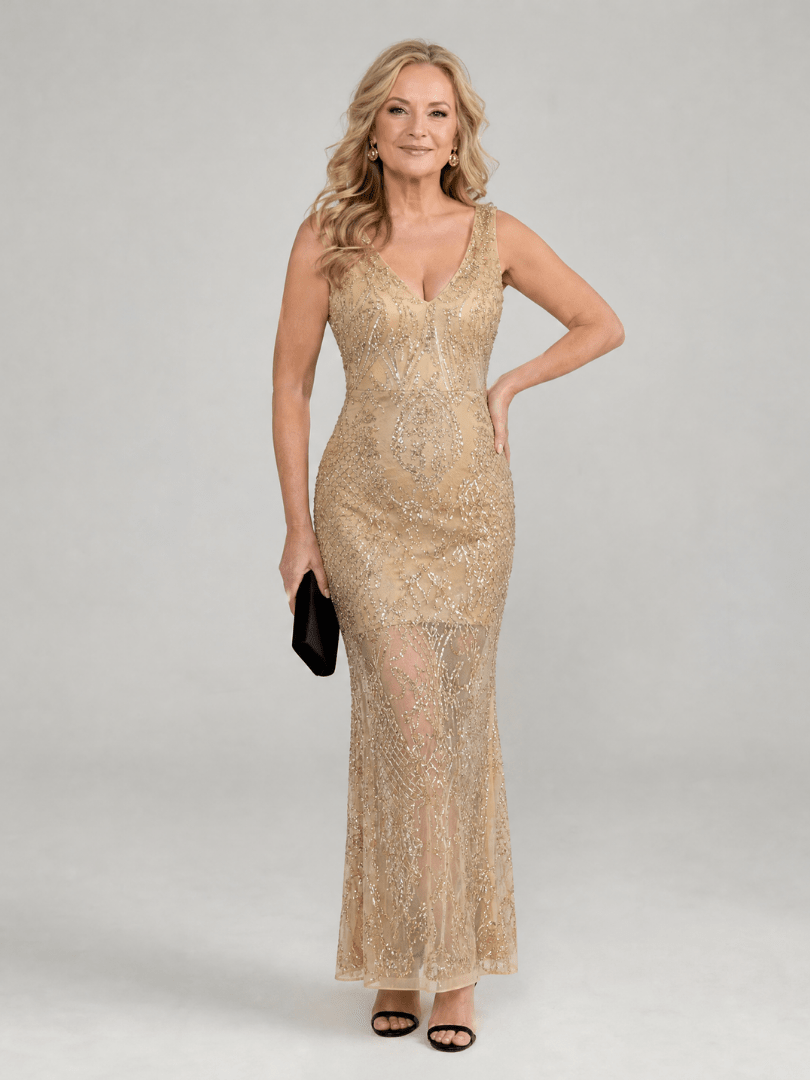 Sirea | Vestido Midi con Lentejuelas