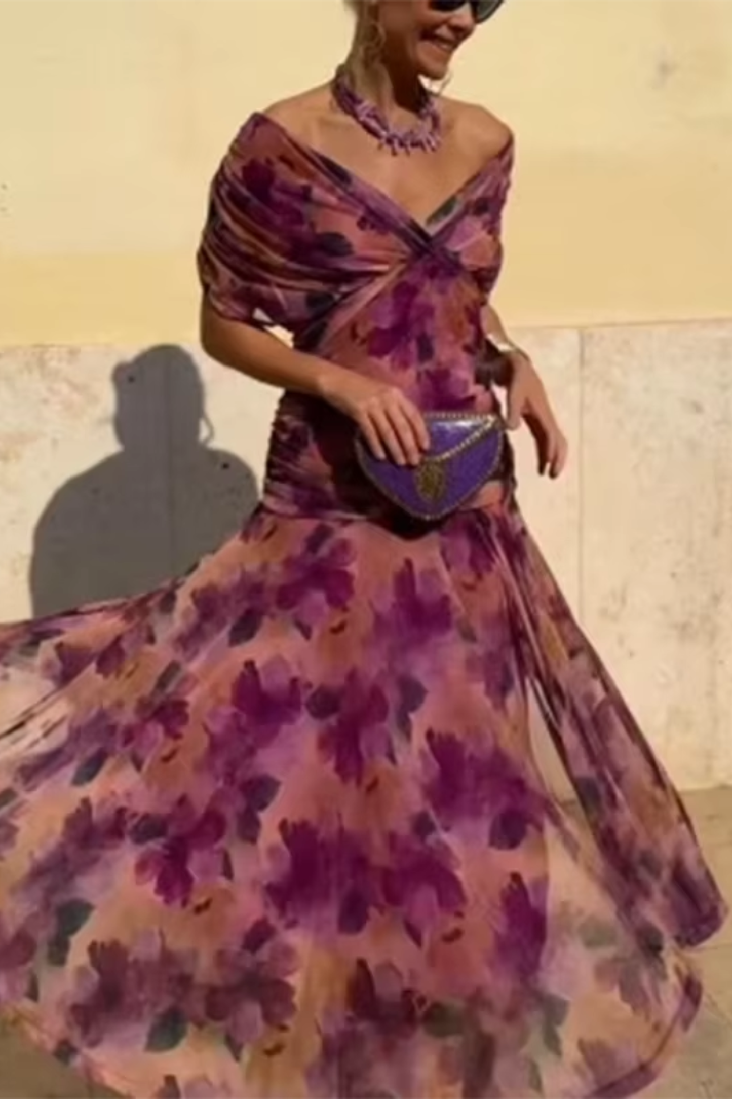 Carlota | Vestido de Noche Coral