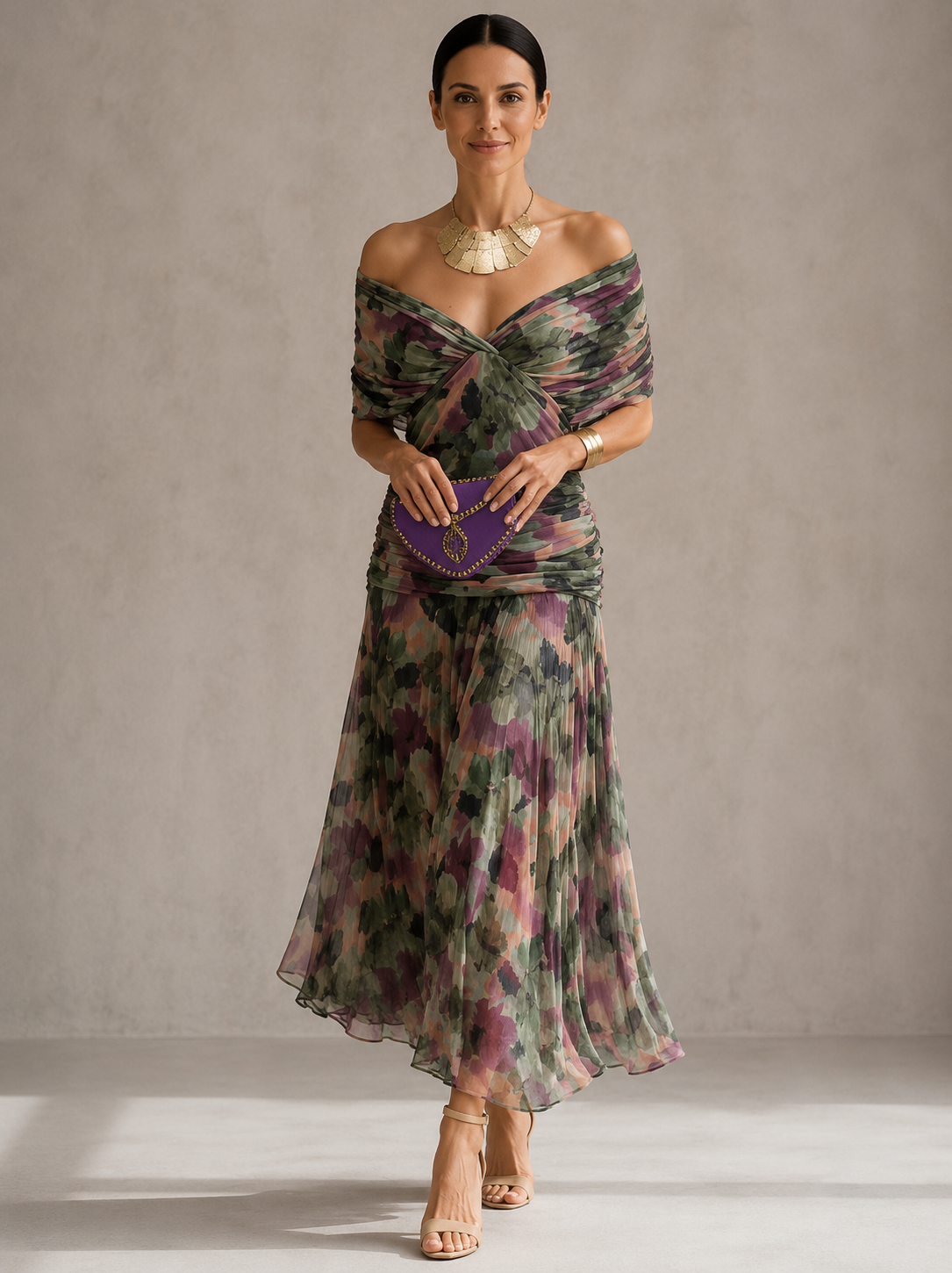 Carlota | Vestido de Noche Coral