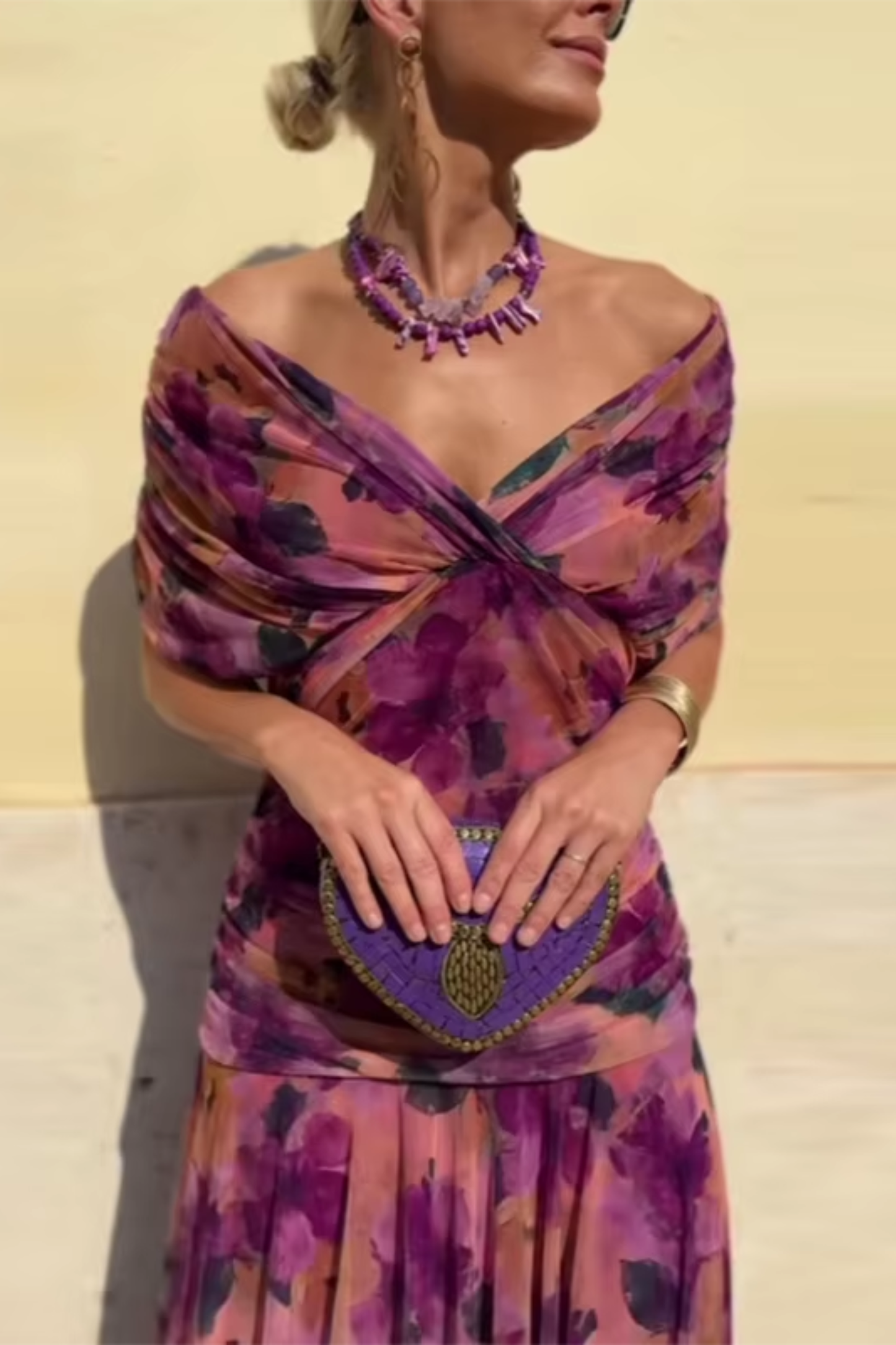 Carlota | Vestido de Noche Coral