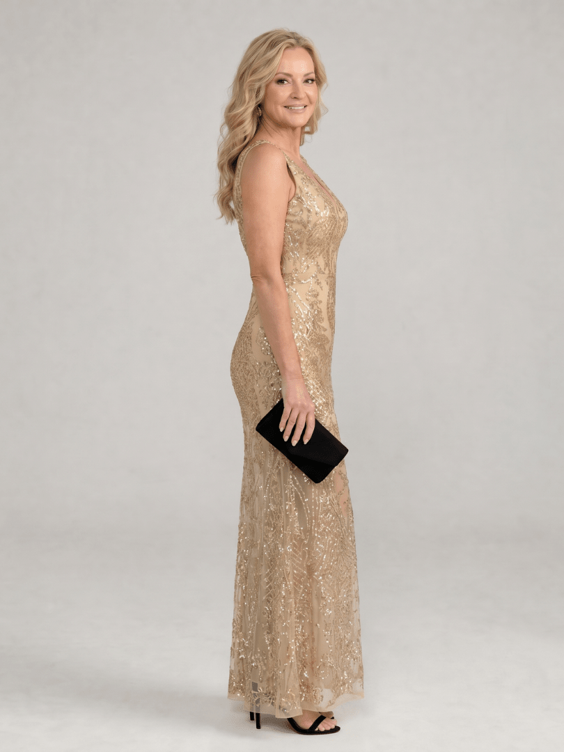 Sirea | Vestido Midi con Lentejuelas
