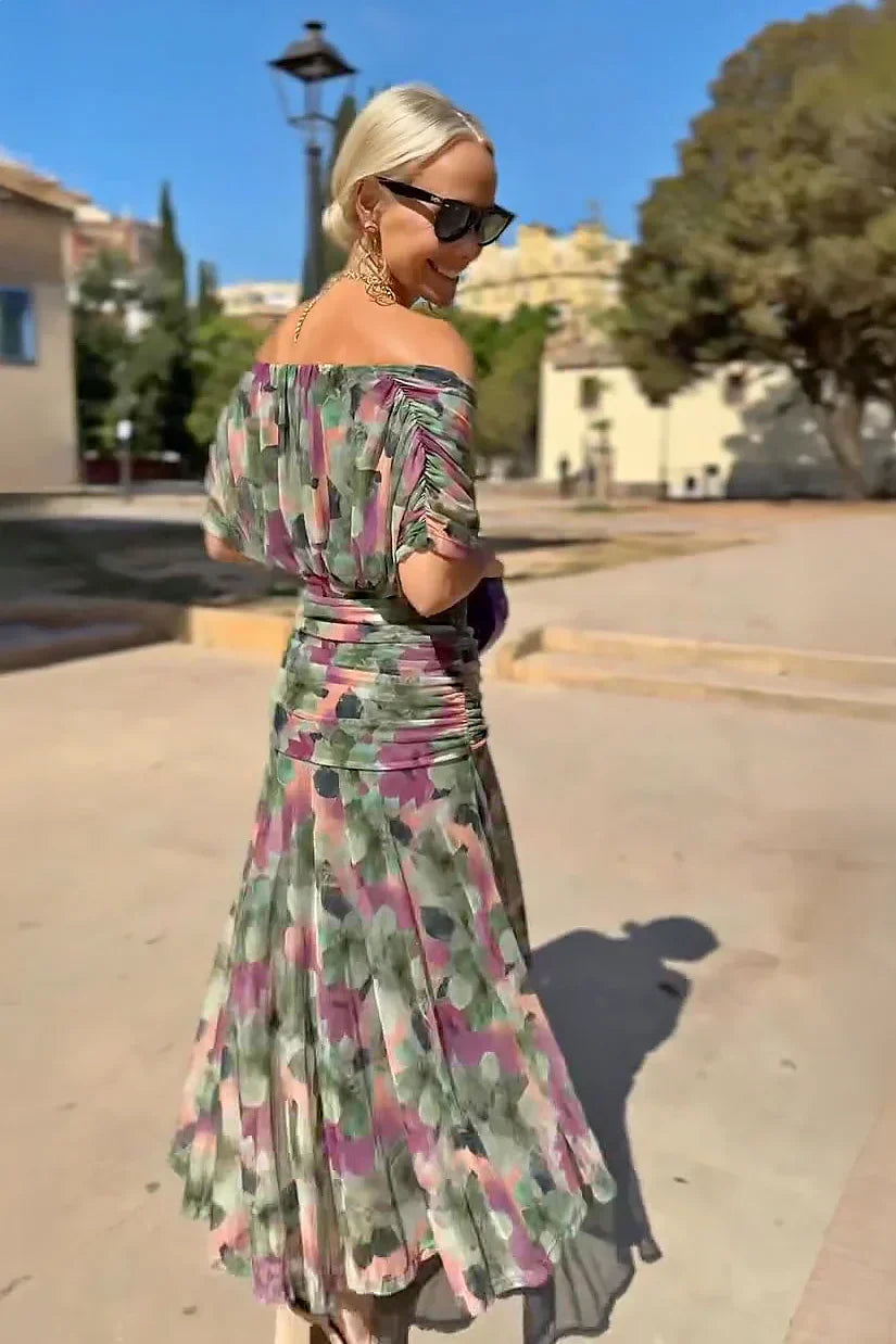Carlota | Vestido de Noche Coral