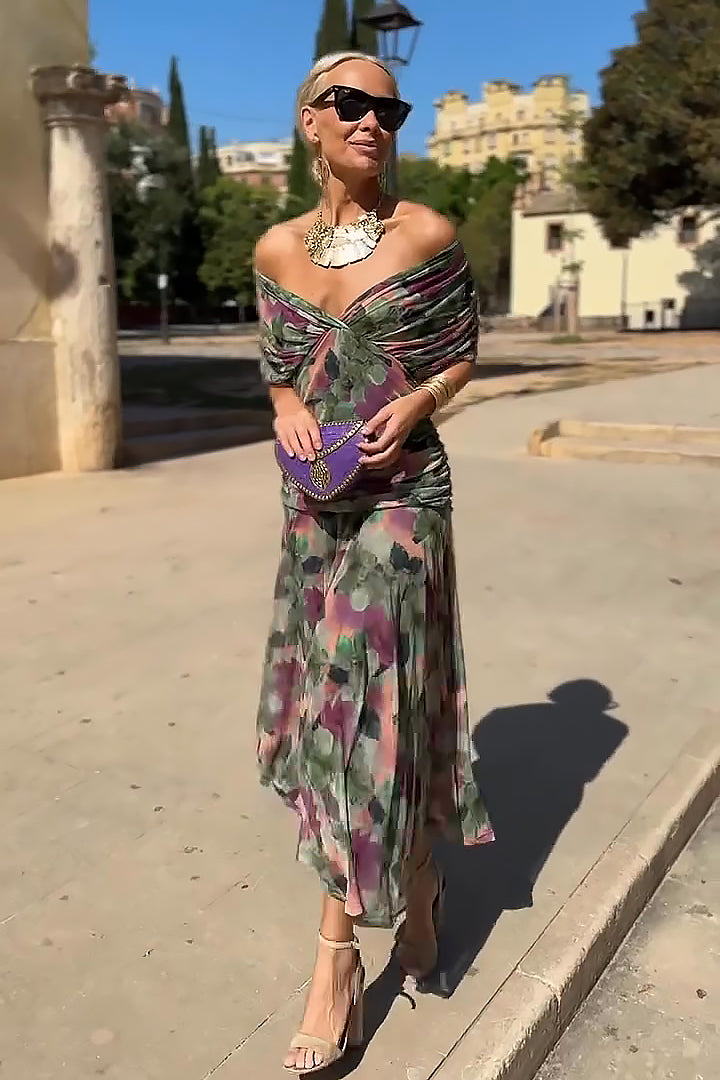 Carlota | Vestido de Noche Coral