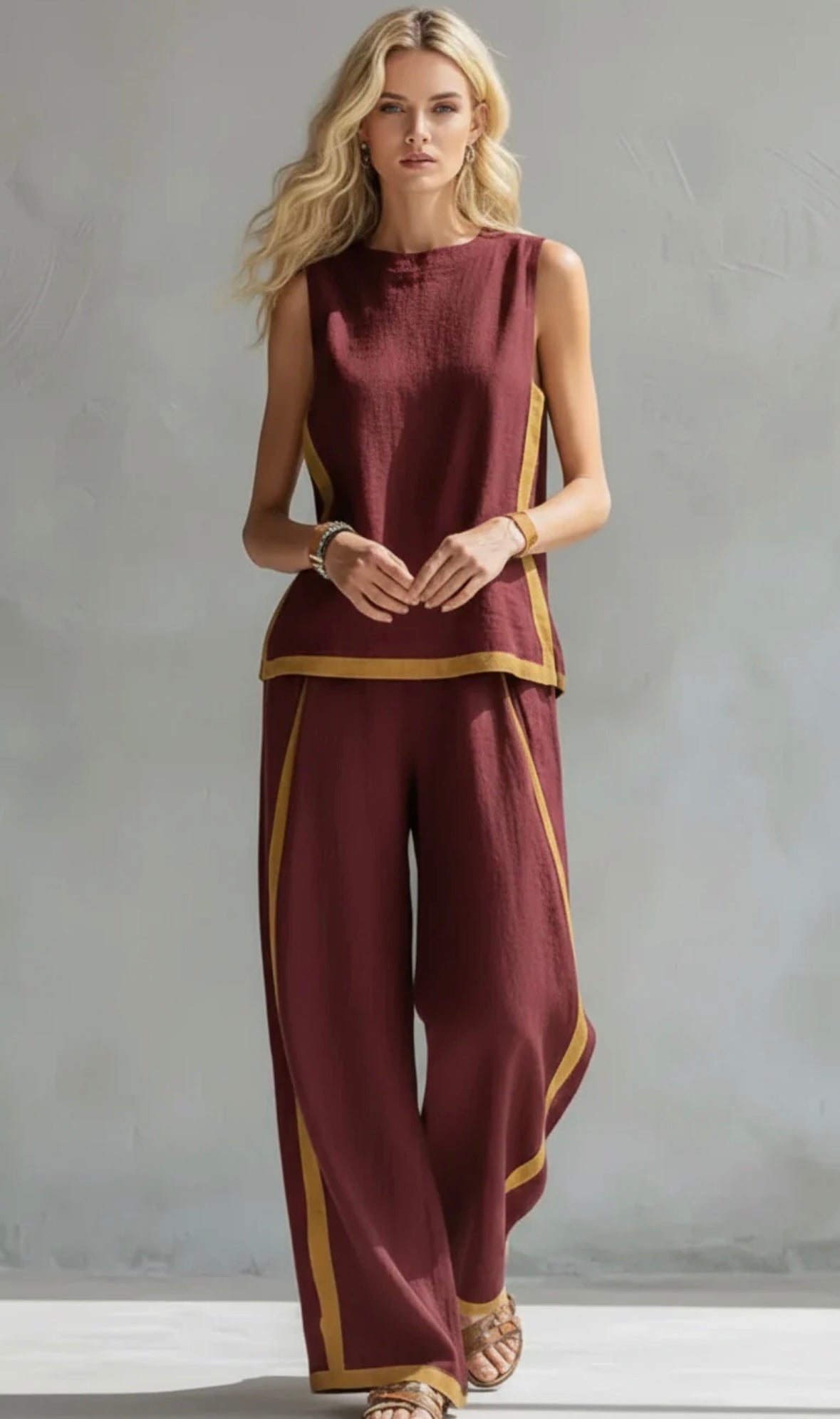 LEILA CONJUNTO LINO