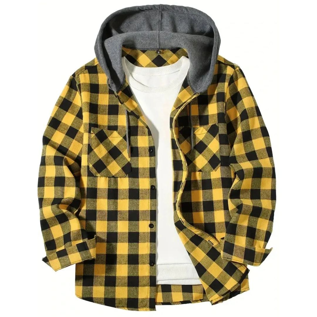Maurizio | Chaqueta urbana de cuadros