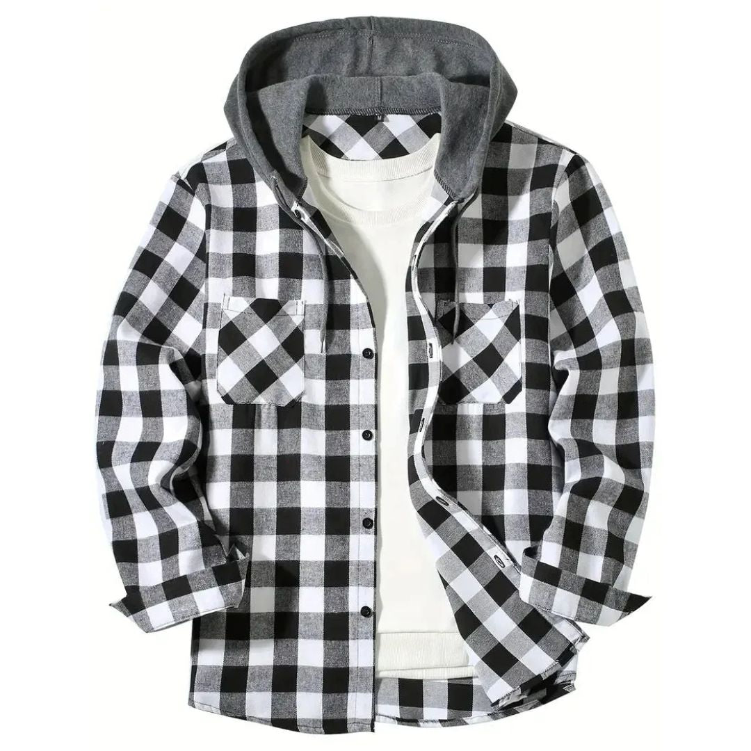 Maurizio | Chaqueta urbana de cuadros