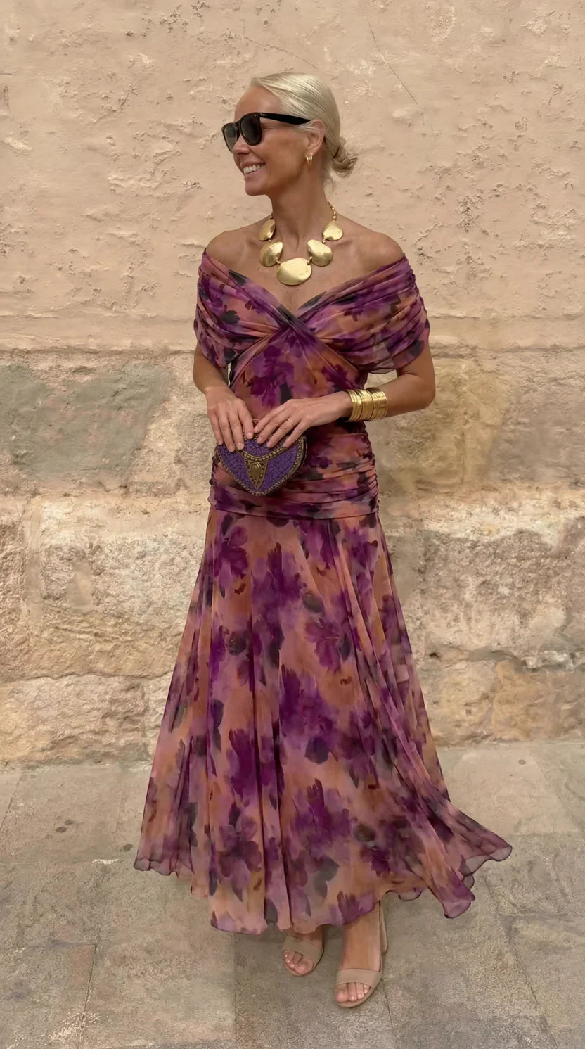 Carlota | Vestido de Noche Coral