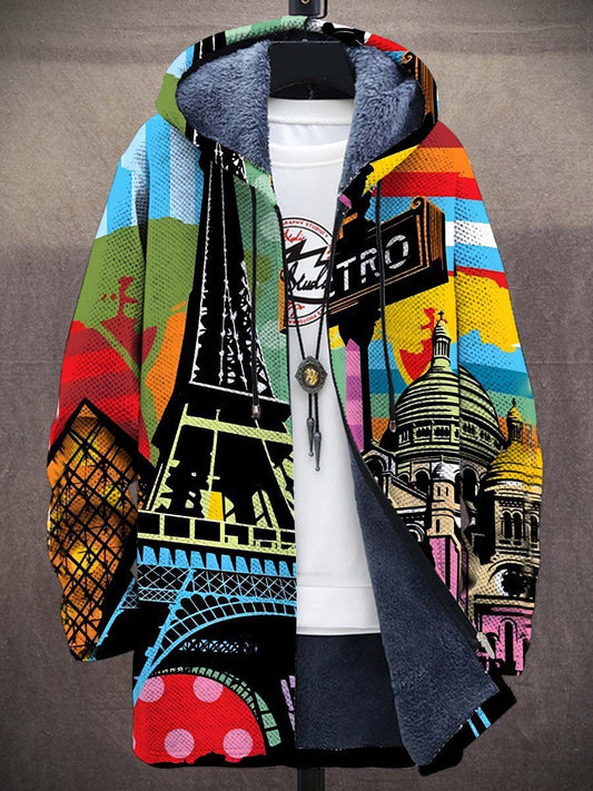 Emerson | Chaqueta artística con capucha y cierre