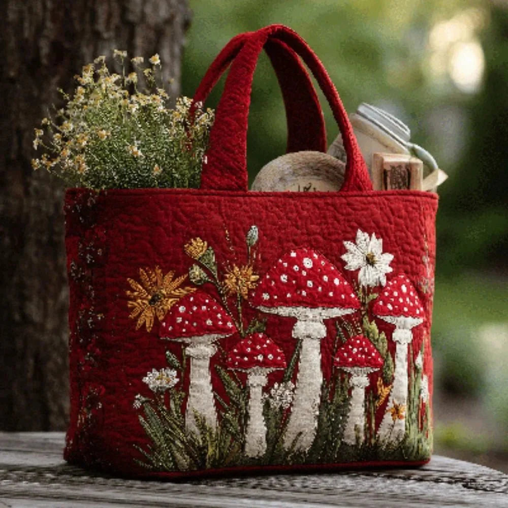 Bolso Tote Vintage Acolchado y Ligero para Mujer