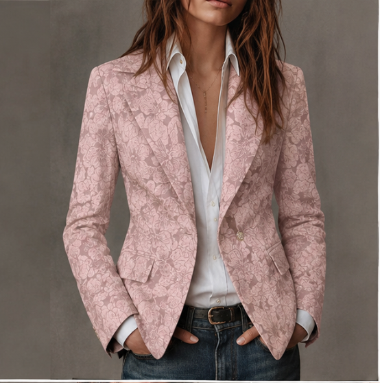 Estelle | Blazer Jacquard de Cachemira