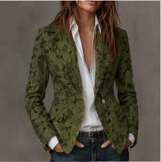 Estelle | Blazer Jacquard de Cachemira