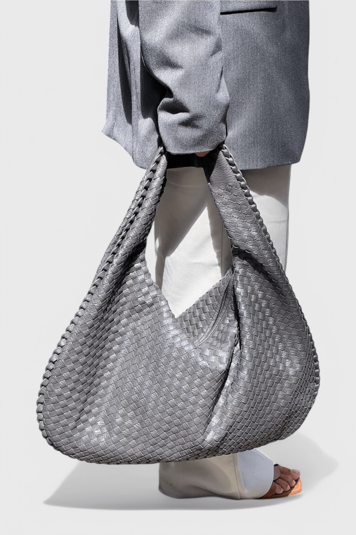 Bolso de Hombro Tejido Tilly