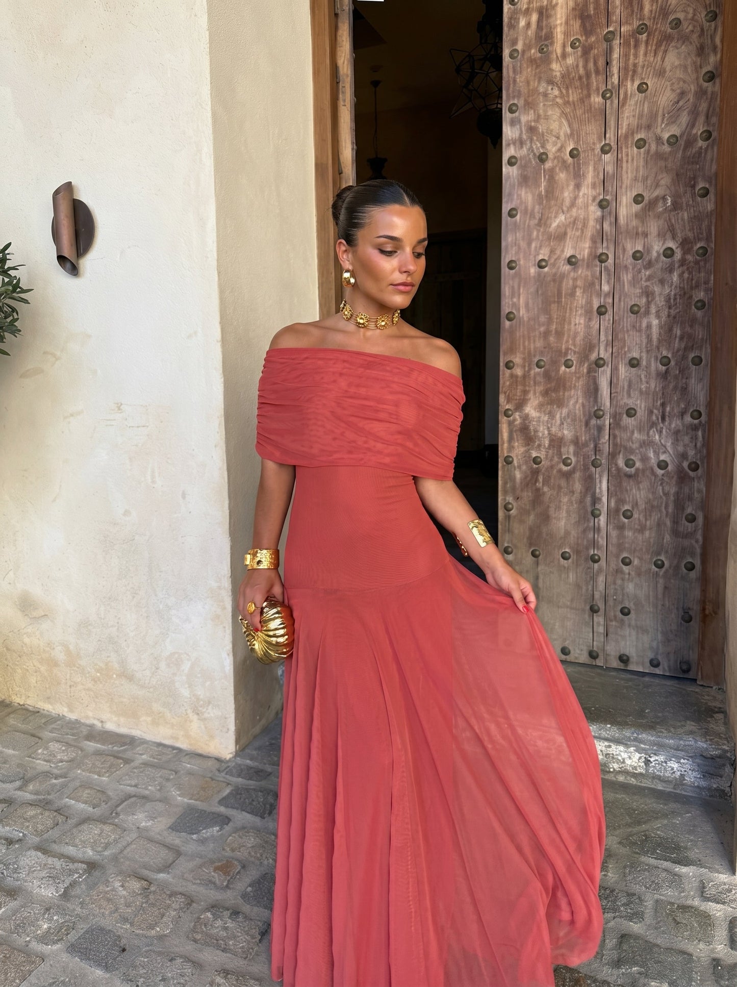 Vestido Toledo de tres colores