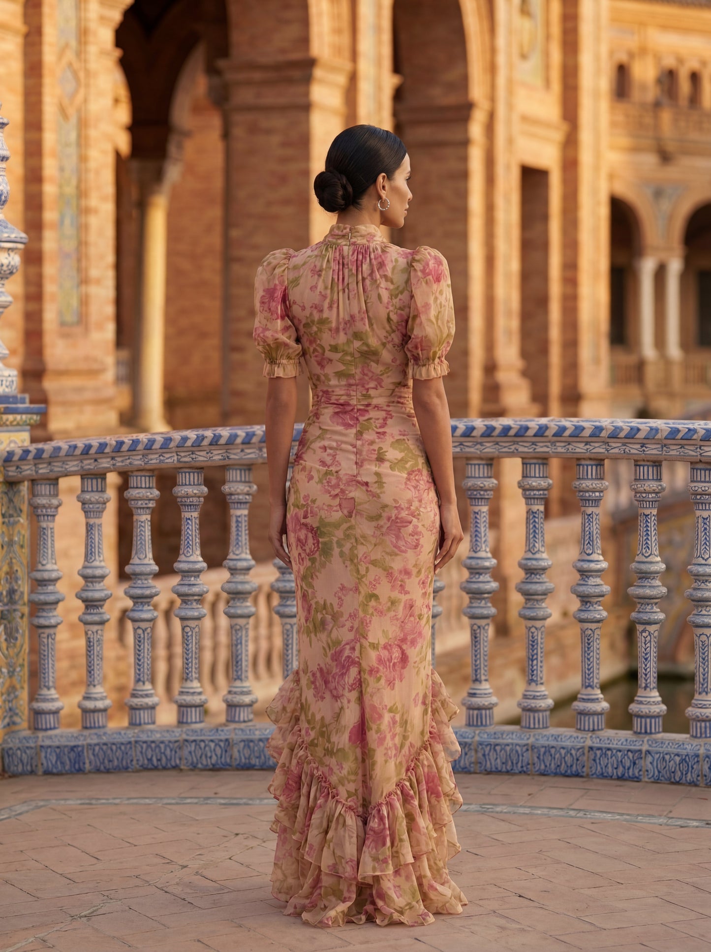 Vestido Rosario con estampado