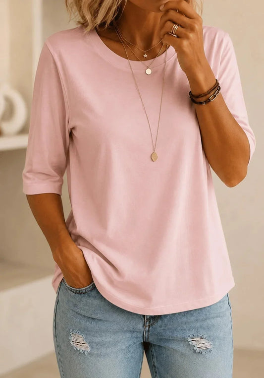 Rosalie | Playera Básica Cómoda