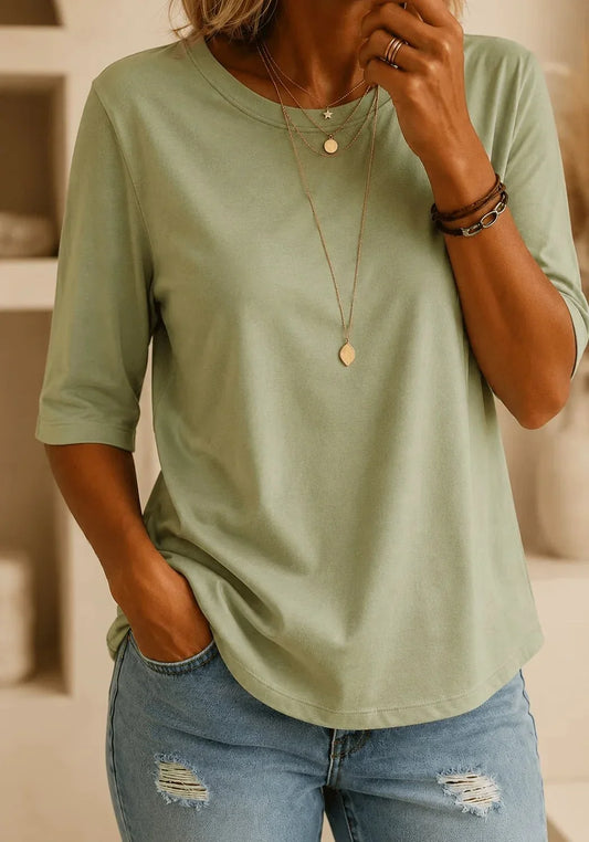 Sienna | Playera Básica Cómoda