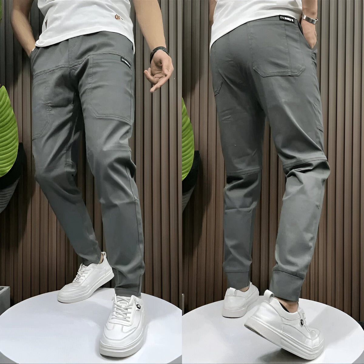 Hugo™ | Pantalón cargo premium elástico
