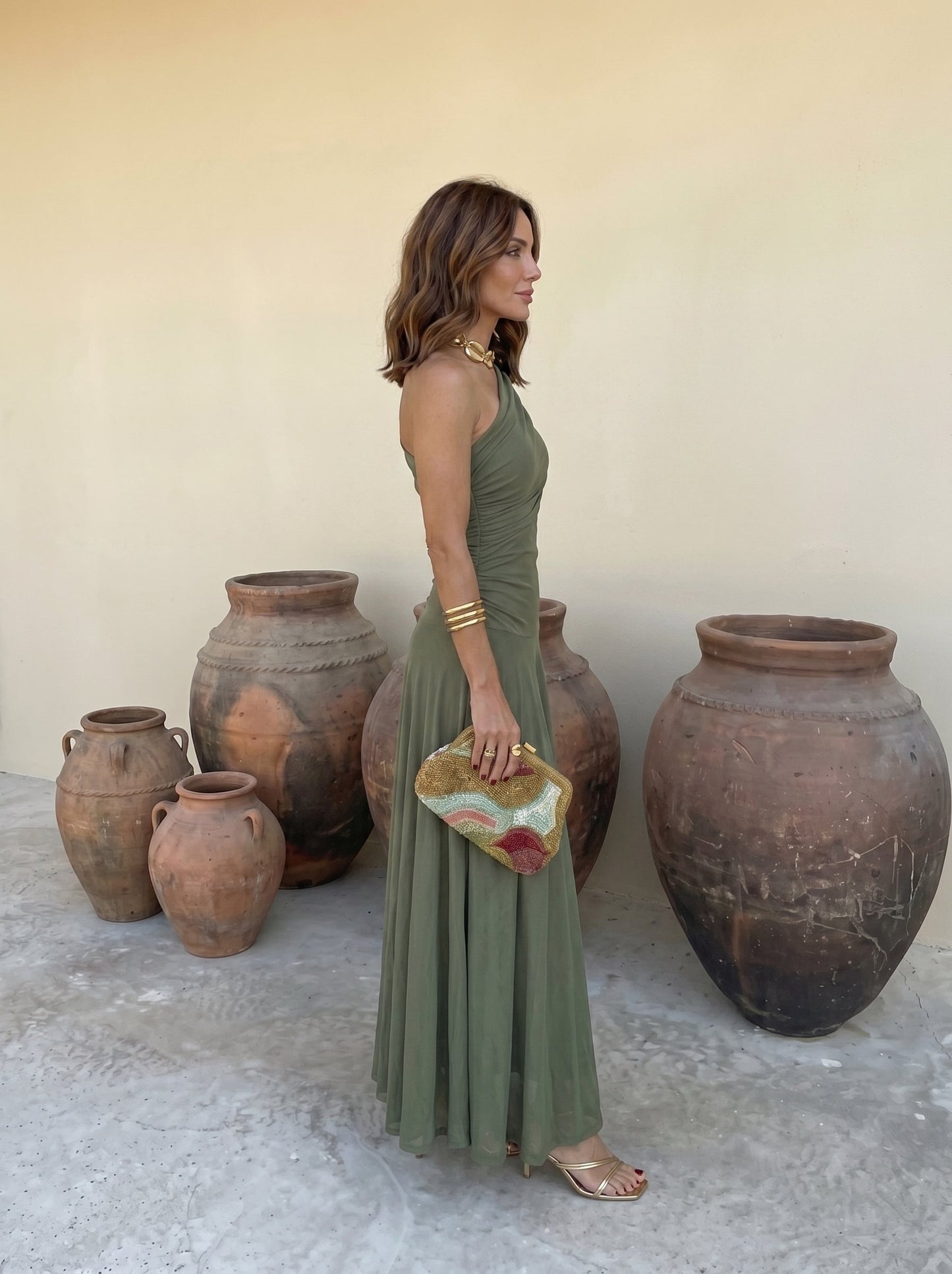 Vestido Toledo de tres colores