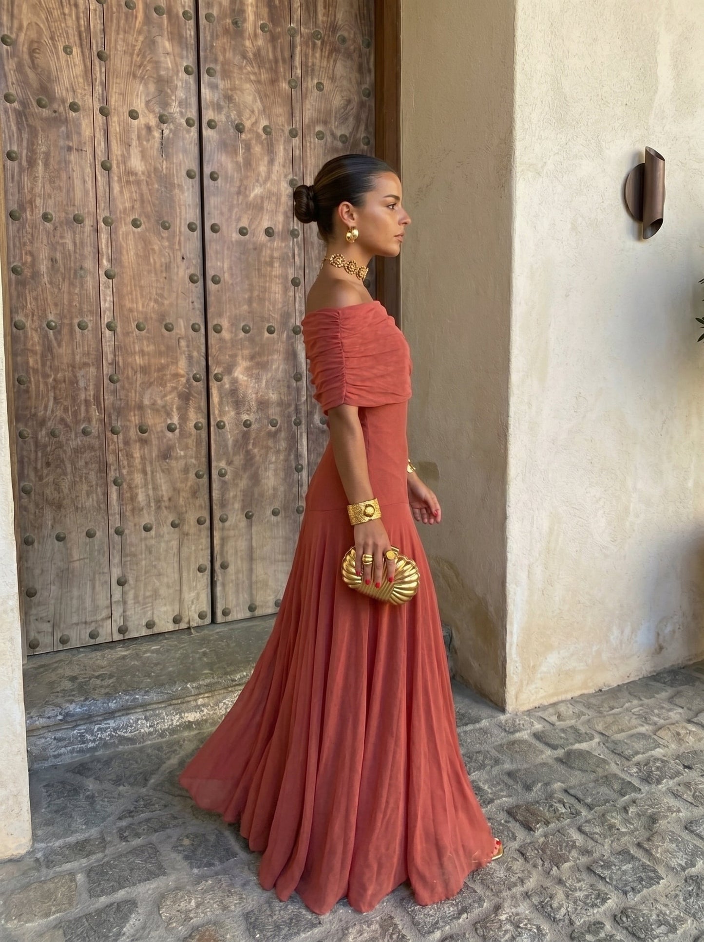 Vestido Toledo de tres colores