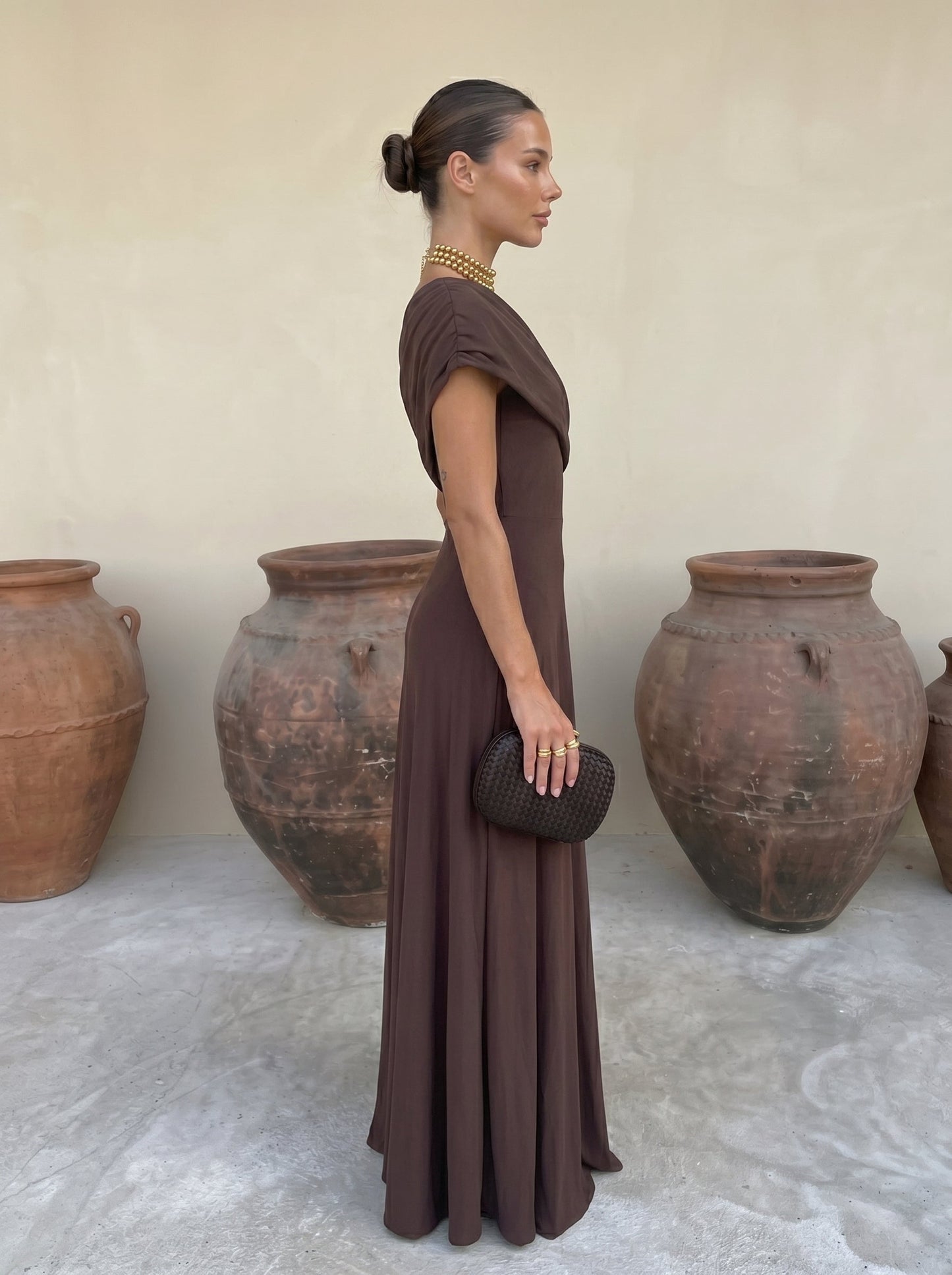 Vestido Toledo de tres colores